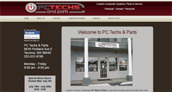 Desktop Screenshot of pctechsandparts.com